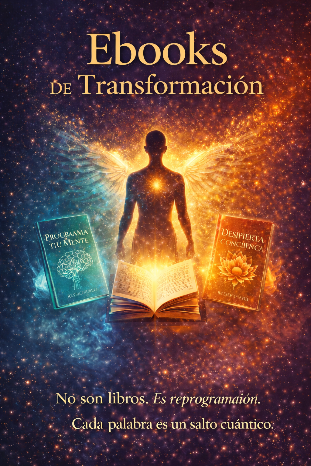 "Ebooks de transformación y reprogramación mental en español"